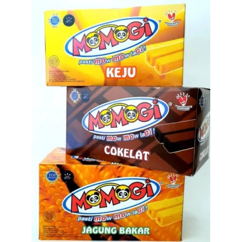 

momogi,stik,rasa,jagung,keju,coklat,5grx20pcs(mohon,baca,deskripsi)