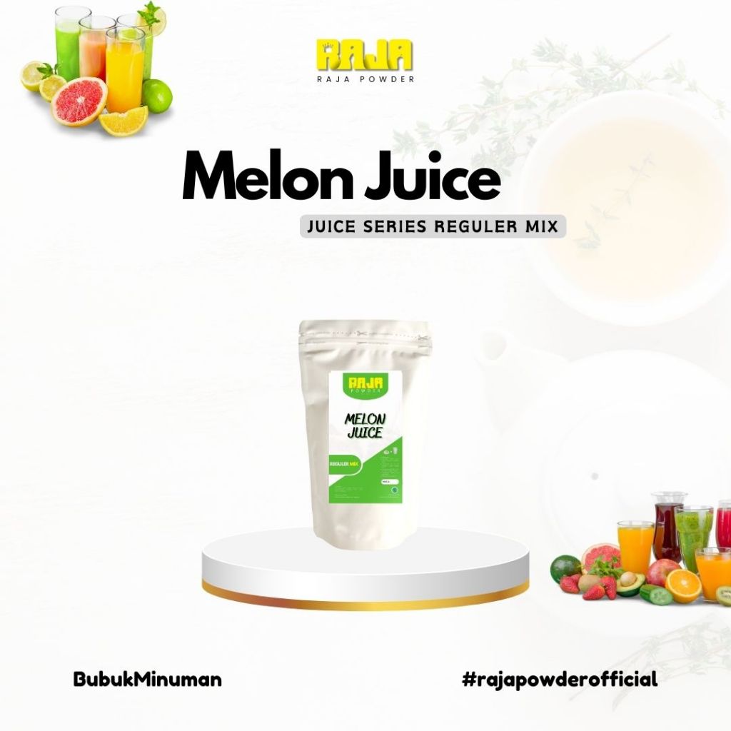 

Bubuk Melon Juice Bubuk Minuman Jus Melon Powder 250 gram