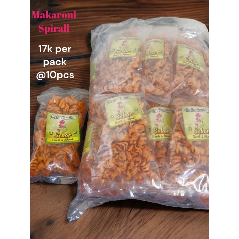 

makaroni spiral pedas termurah harga reseller