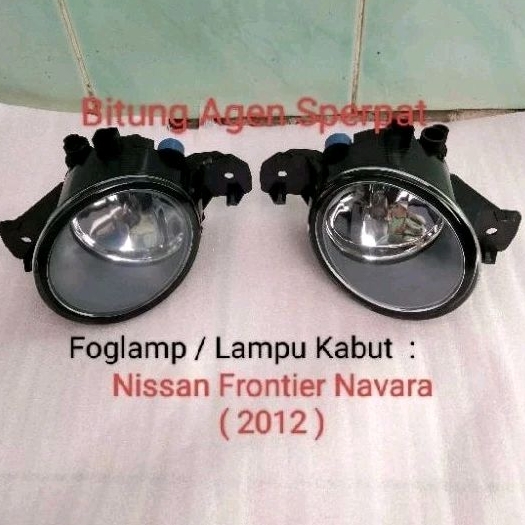 Foglamp lampu Kabut Frontier Navara D40, 2012 2013 2014