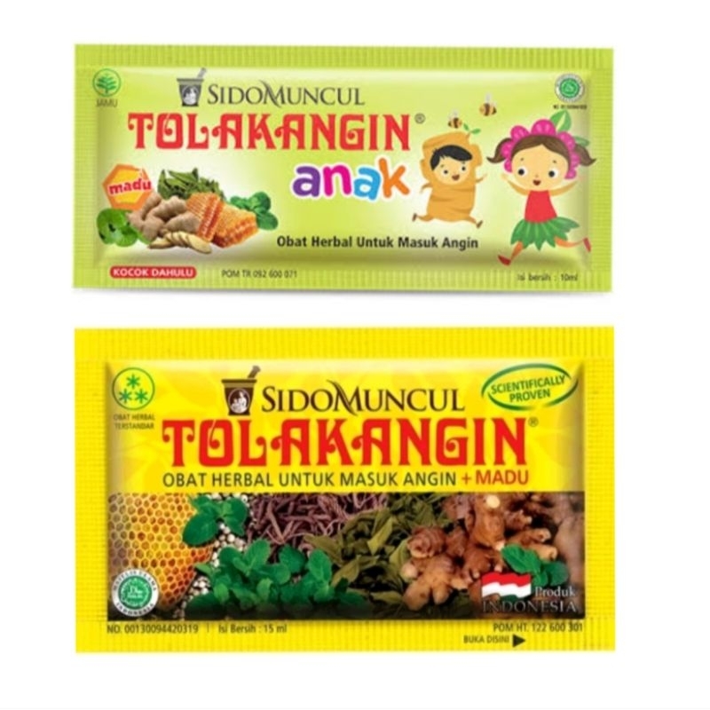 

TOLAKANGIN DEWASA/ANAK Madu Sidomuncul Sachet 15ml