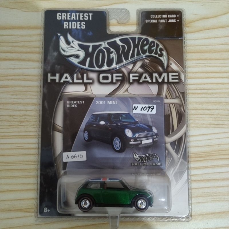 HOT WHEELS Mini Cooper 2001 Hof - Hall of fame