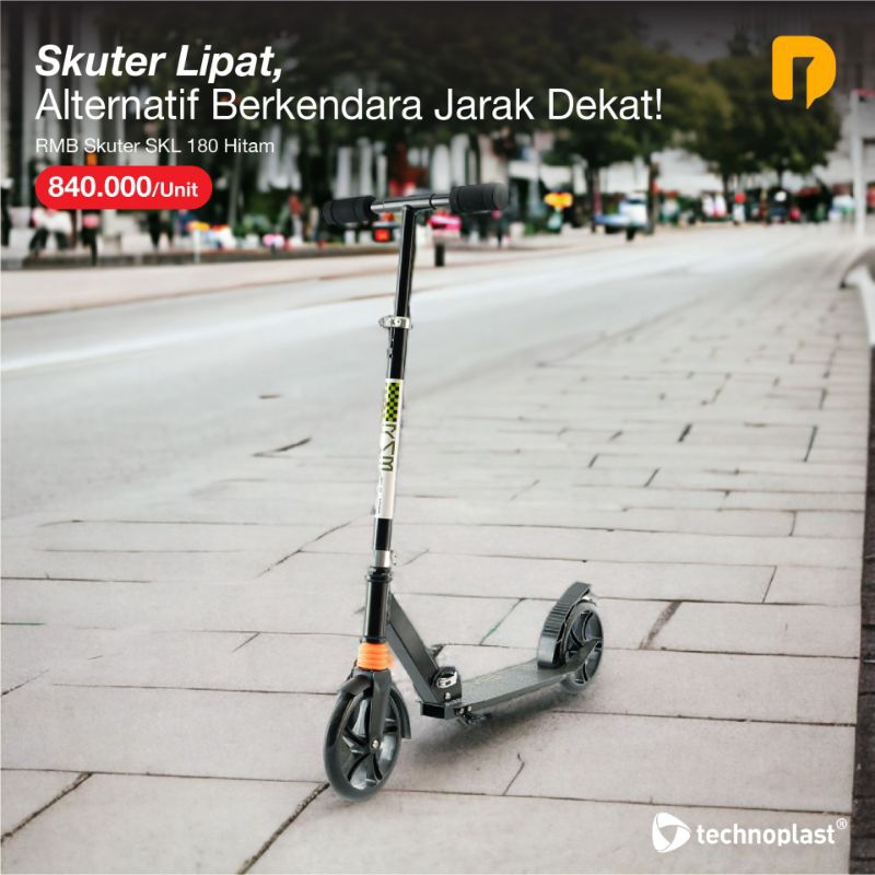 RMB Skuter SKL 180 Hitam

