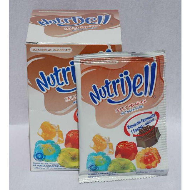 

1 Box Nutrijell Jelly powder.Ada varian