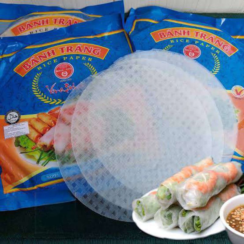 

Banh trang rice paper / kulit lumpia Vietnam 400gr