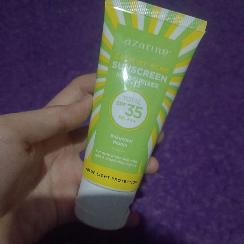 Sunscreen Azarine Calm my Acne