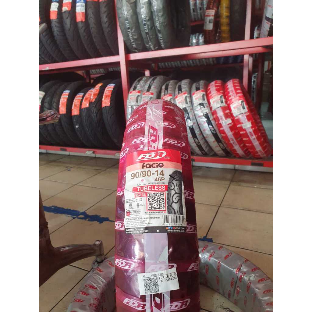 BAN FDR FACIO 90/90-14 TUBELESS