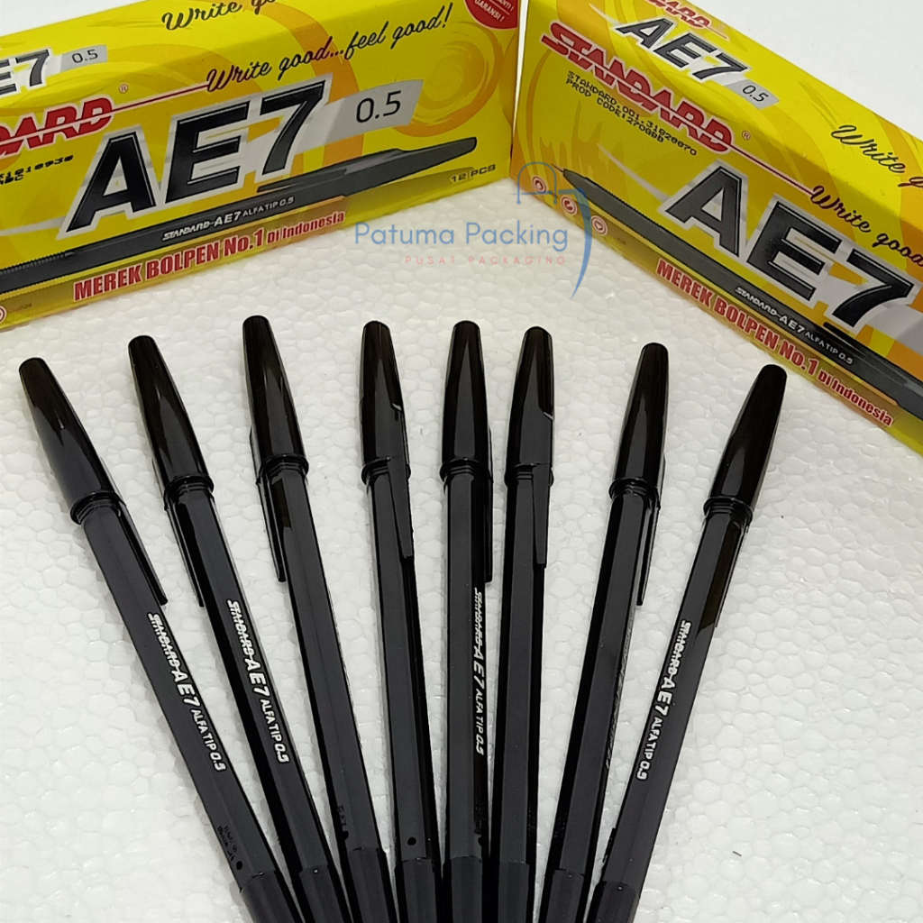 

Ballpoint Standard AE7 Pulpen Bollpen Standart 0.5mm ASLI