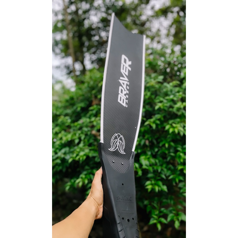 Long Fins Fins Carbon Fin Fiber Fins Freediving by Braver