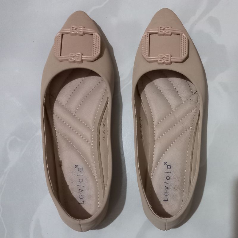 [PreLoved]Laviola FlatShoes in cream