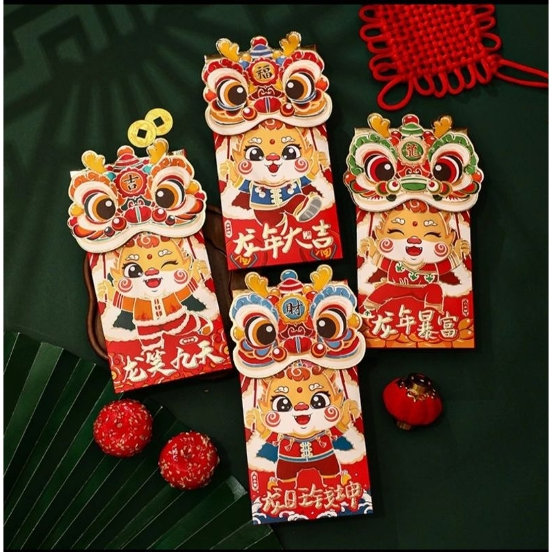 

Angpau imlek Snake Ular / Angpau CNY / kertas angpao panjang