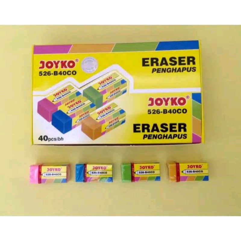 

Penghapus Pensil Joyko 840 1 Pcs Termurah Berkualytas Berfariasi warna