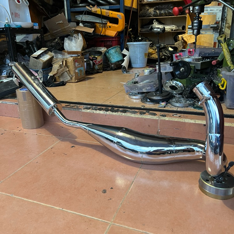 ninja r ninja ss knalpot standar racing ninja r ninja ss finising krom parnikel