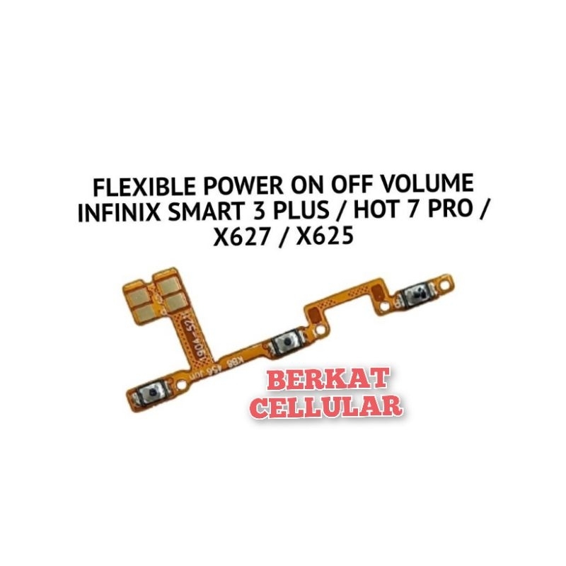 FLEKSIBEL ON OFF VOLUME INFINIX SMART 3 PLUS