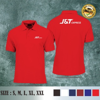 KAOS BAJU PRIA WANITA TSHIRT POLO KERAH JNT EXPRESS EXPEDISI JNT