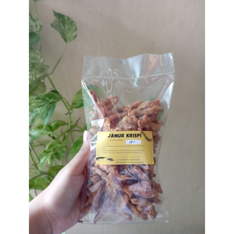 

NEW CAMILAN KRIPIK JAMUR ANEKA RASA/JAMUR KRISPI 120GR