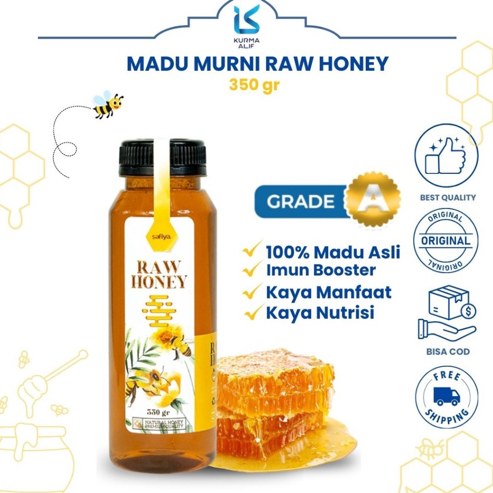 

Pro Seller Madu Asli Madu Murni 35 gr Safiya Herbal Premium Original