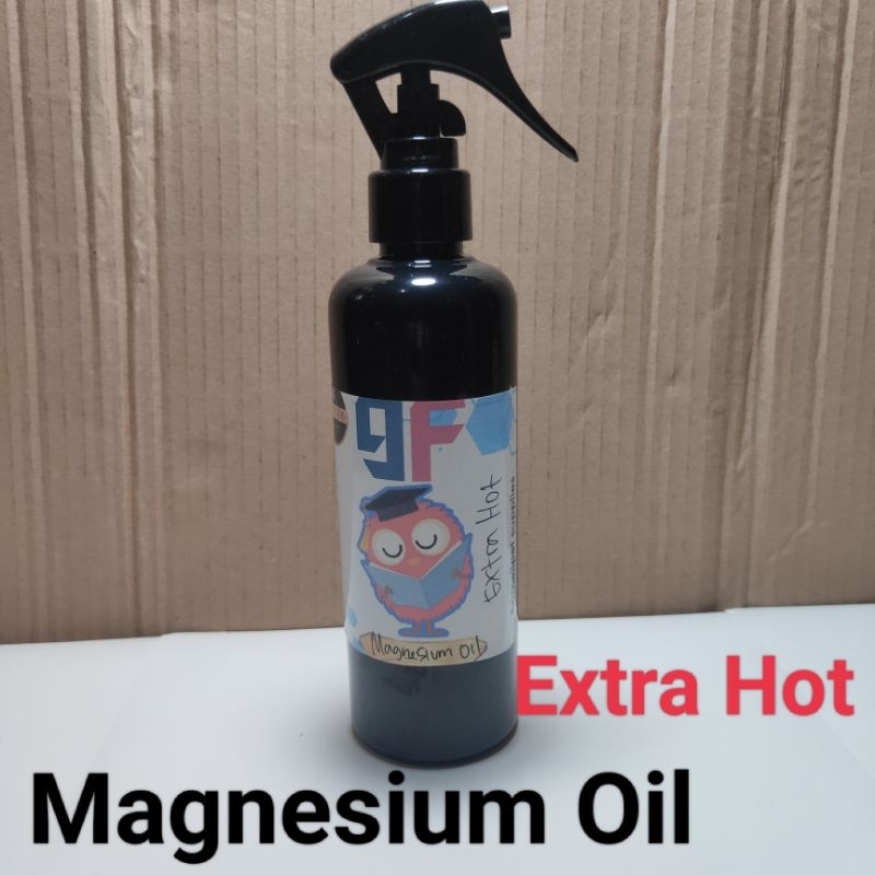 magnesium oil spray extra hot 250ml minyak pijat magnesium