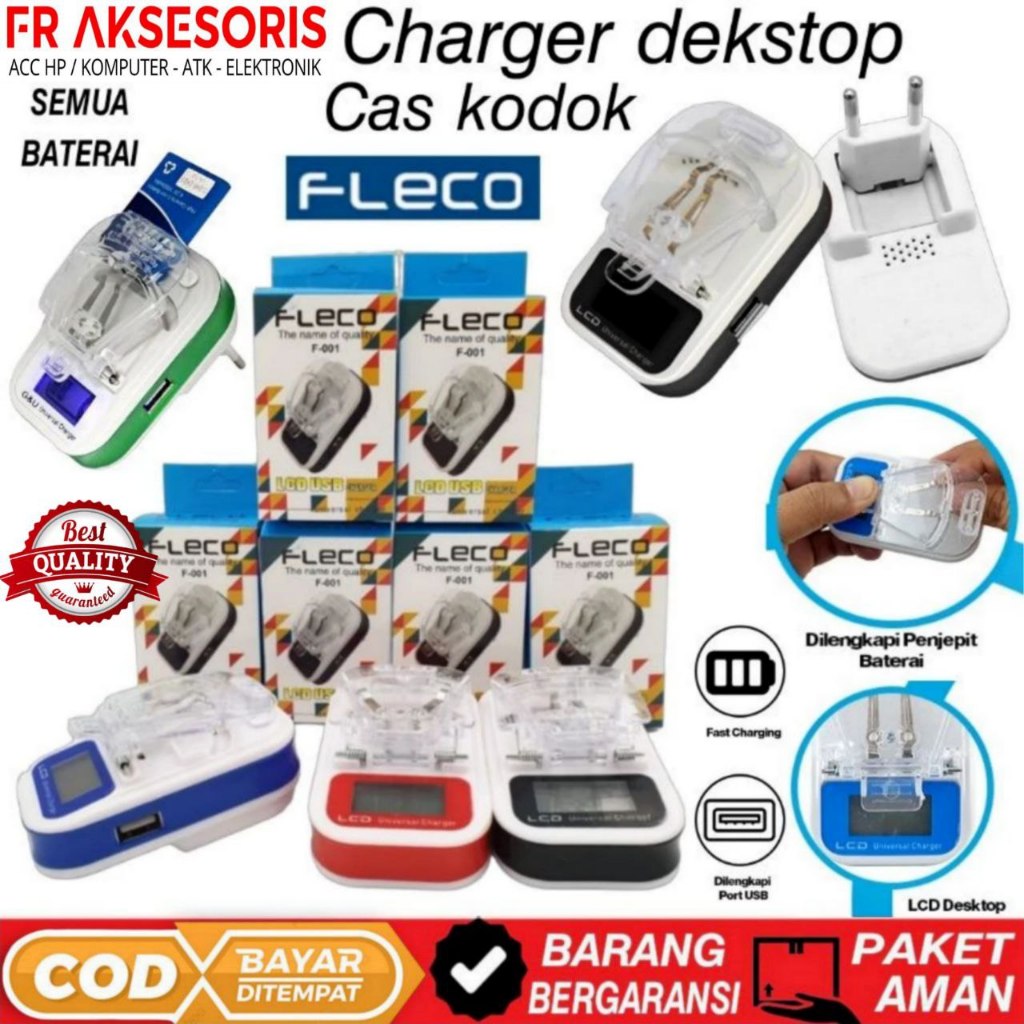 charger desktop kodok lcd baterai HP Cas Kodok Charger Batrai INBOX / FLECO