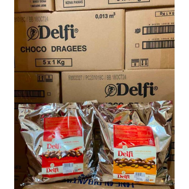 

Cokelat Delfi Almond dan Mede kemasan 1kg