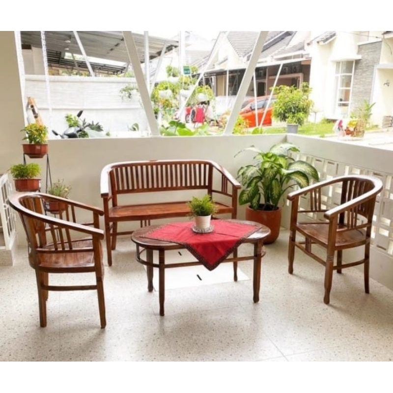 KURSI JATI KARTINI KURSI TUNGGU JATI KURSI TAMAN JATI BANGKU JATI MODERN KURSI TERAS JATI KURSI JATI