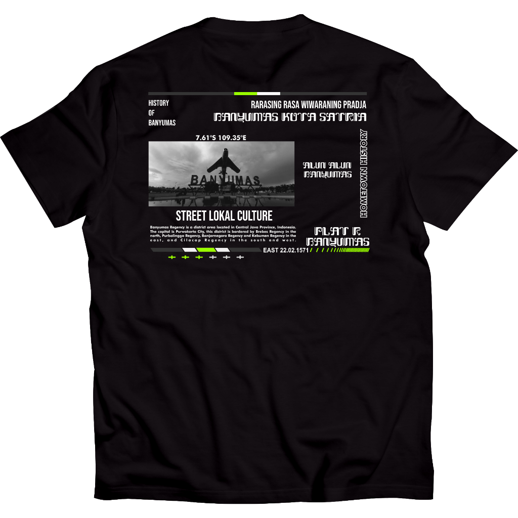 Kaos Banyumas Tshirt Banyumas PLAT R