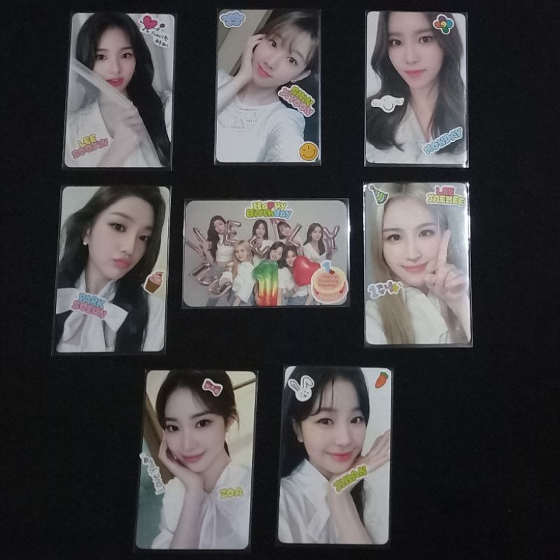 PHOTOCARD WEEEKLY 1ST ANNIVERSARY
