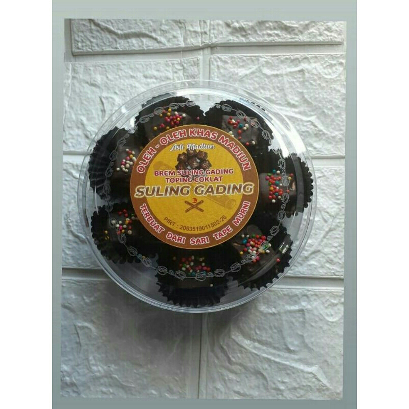 

BREM BERBALUT COKLAT toples ukuran 500gram