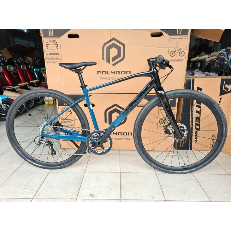 SEPEDA COMMUTER HYBRID POLYGON PATH F4