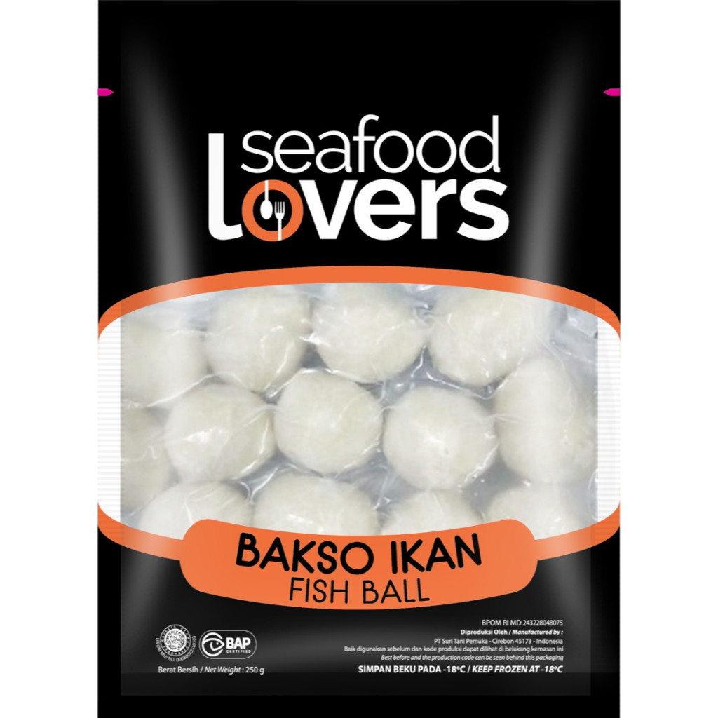 

Seafood Lovers bakso ikan 250g