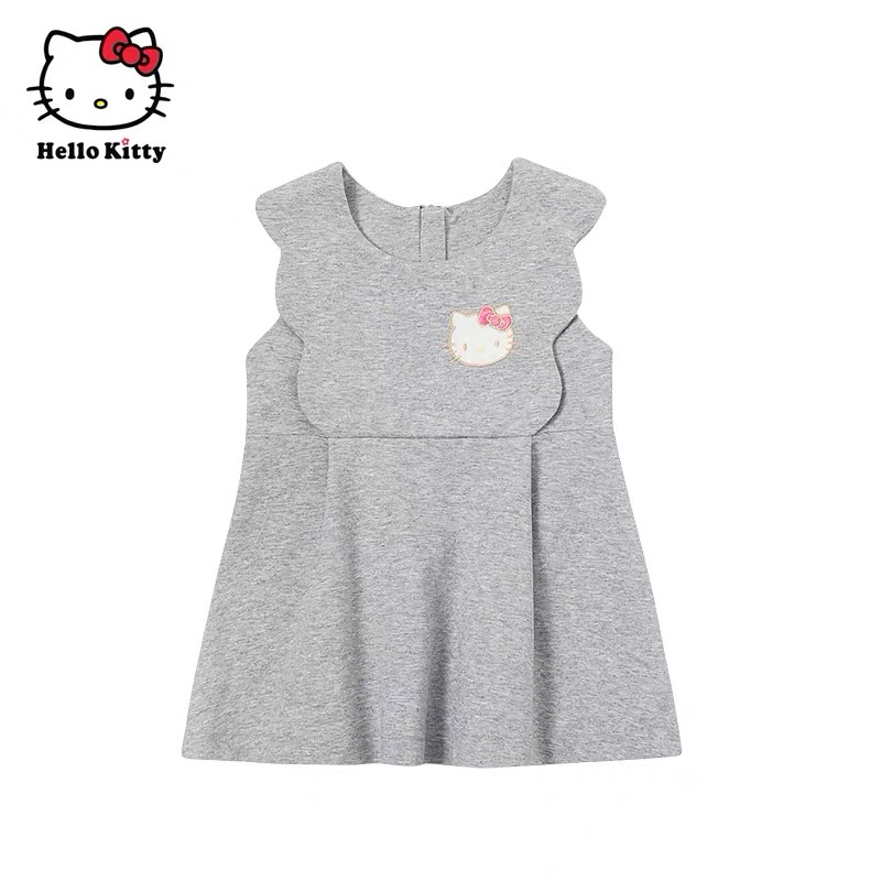 DRESS HELLO KITTY SANRIO | DRESS ANAK PEREMPUAN| DRESS HELLO KITTY BAHAN LEMBUT