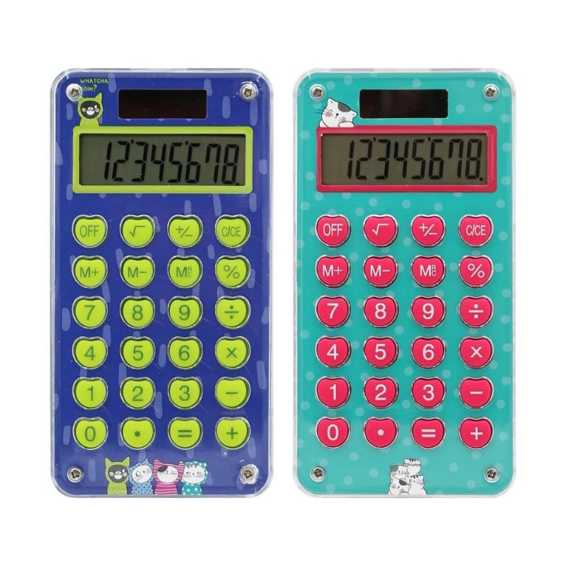 

M&G SO MANY CATS PORTABLE CALCULATOR | KALKULATOR MURAH