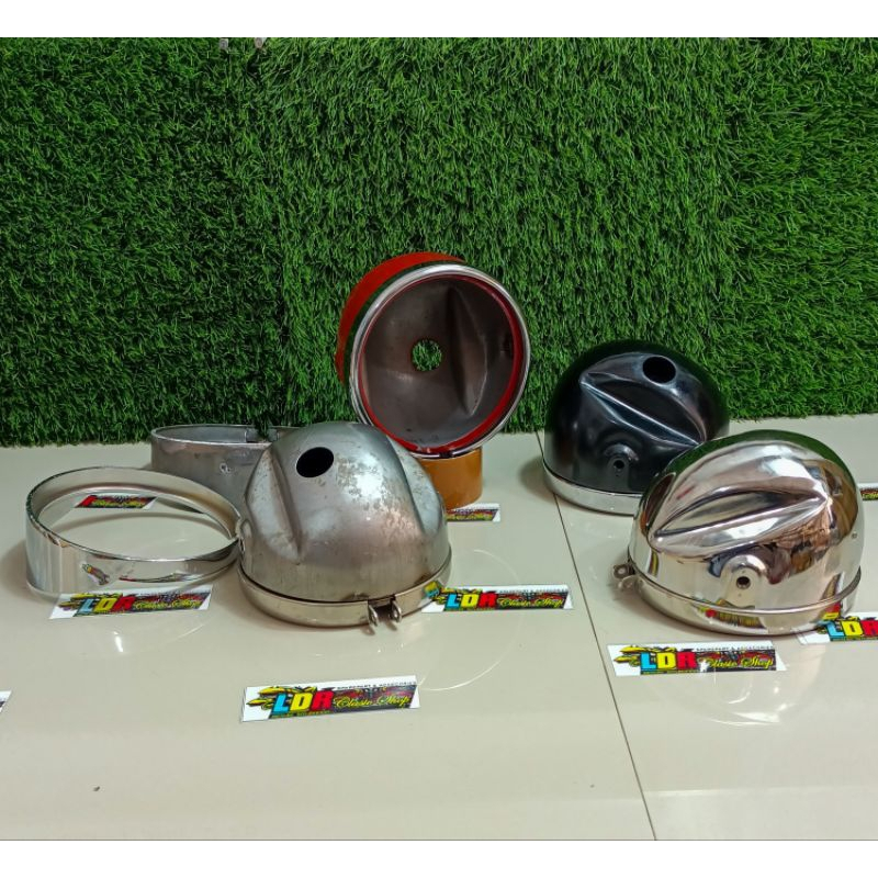 Batok CB125 Handmade Besi Pres / Batok Lampu Pres CB125