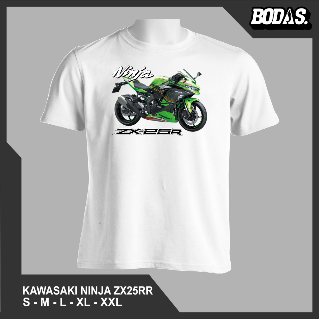 KAOS DISTRO OTOMOTIF MOTOR KAWASAKI  NINJA ZX25R