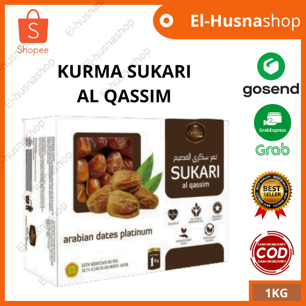 

Kurma Sukari 1kg Premium Original Kurma Basah Lembut Al Qassim Grade A Sukkari Asli Oleh Oleh Haji Dan Umroh