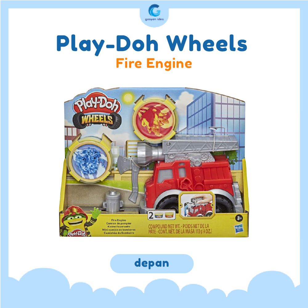 Playdoh Wheels Fire Engine
