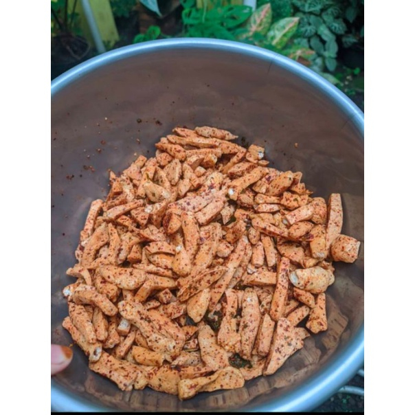 

Basreng pedas daun jeruk isi 100 g