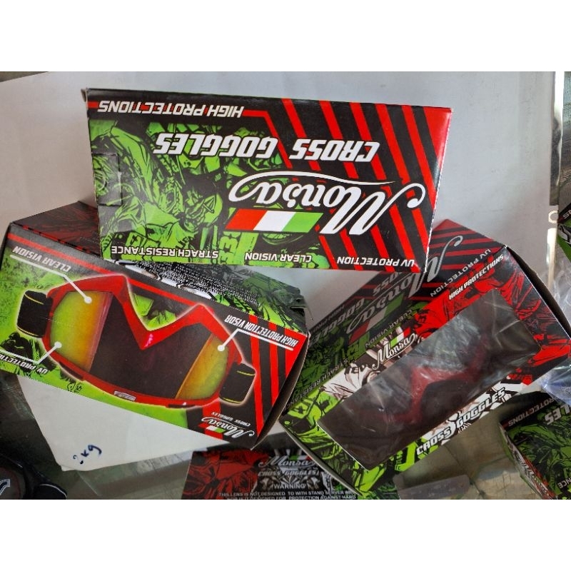 Kaca Mata CrossKaca Mata Google HELM Cross