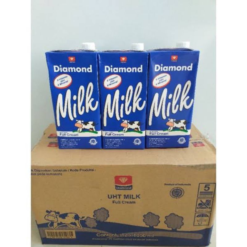 

Diamond Milk Uht 1liter - Dus (12×1liter)