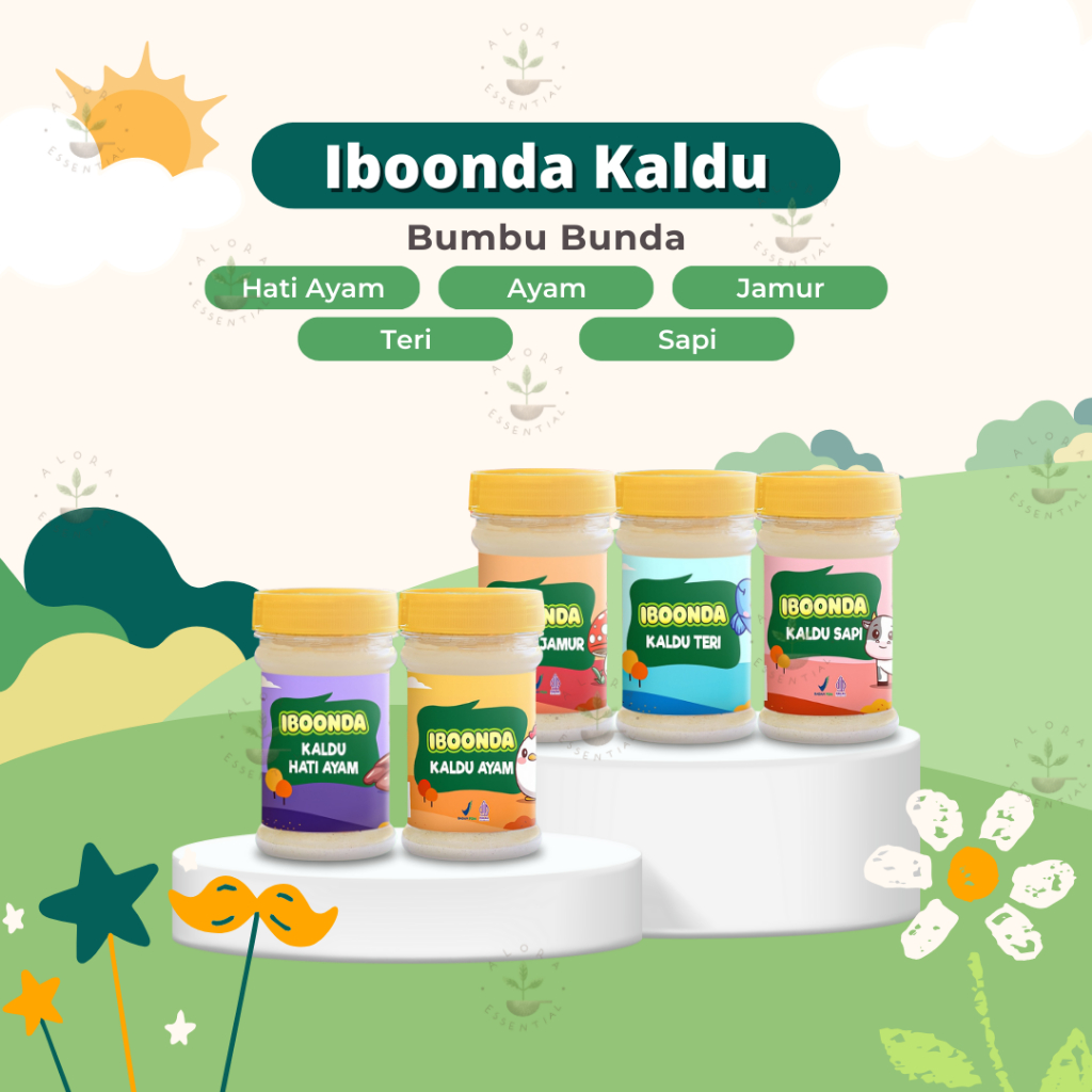 

Bumbu Bunda Iboonda Kaldu MPASI Bayi Homemade - Kaldu Non MSG