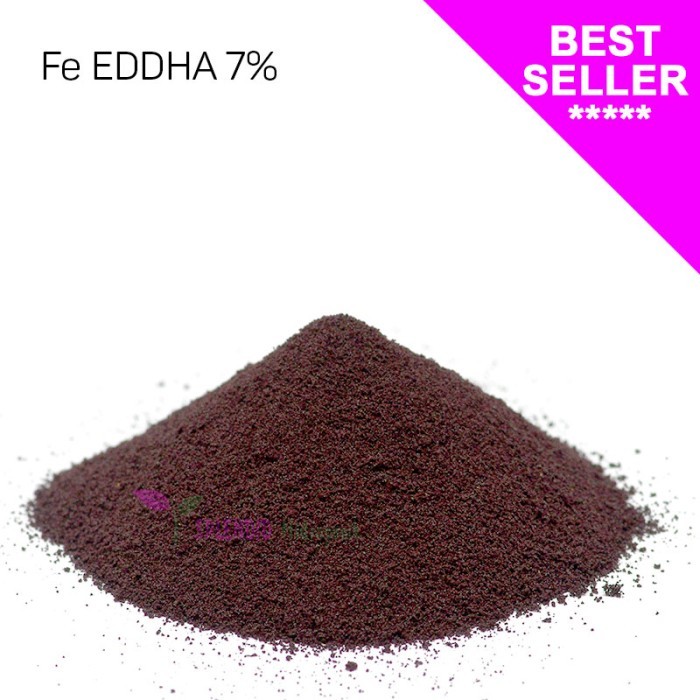 Pupuk Mikro Fe EDDHA 7% 100gram