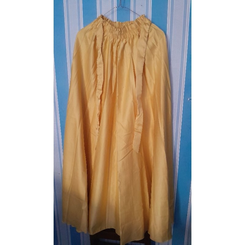 Preloved Rok Payung Bahan Satin