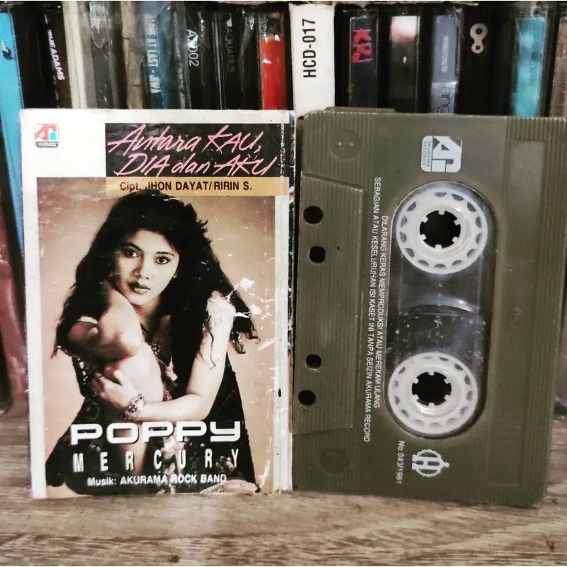 KASET PITA ORI Poppy Mercury - Antara Kau Dia Aku