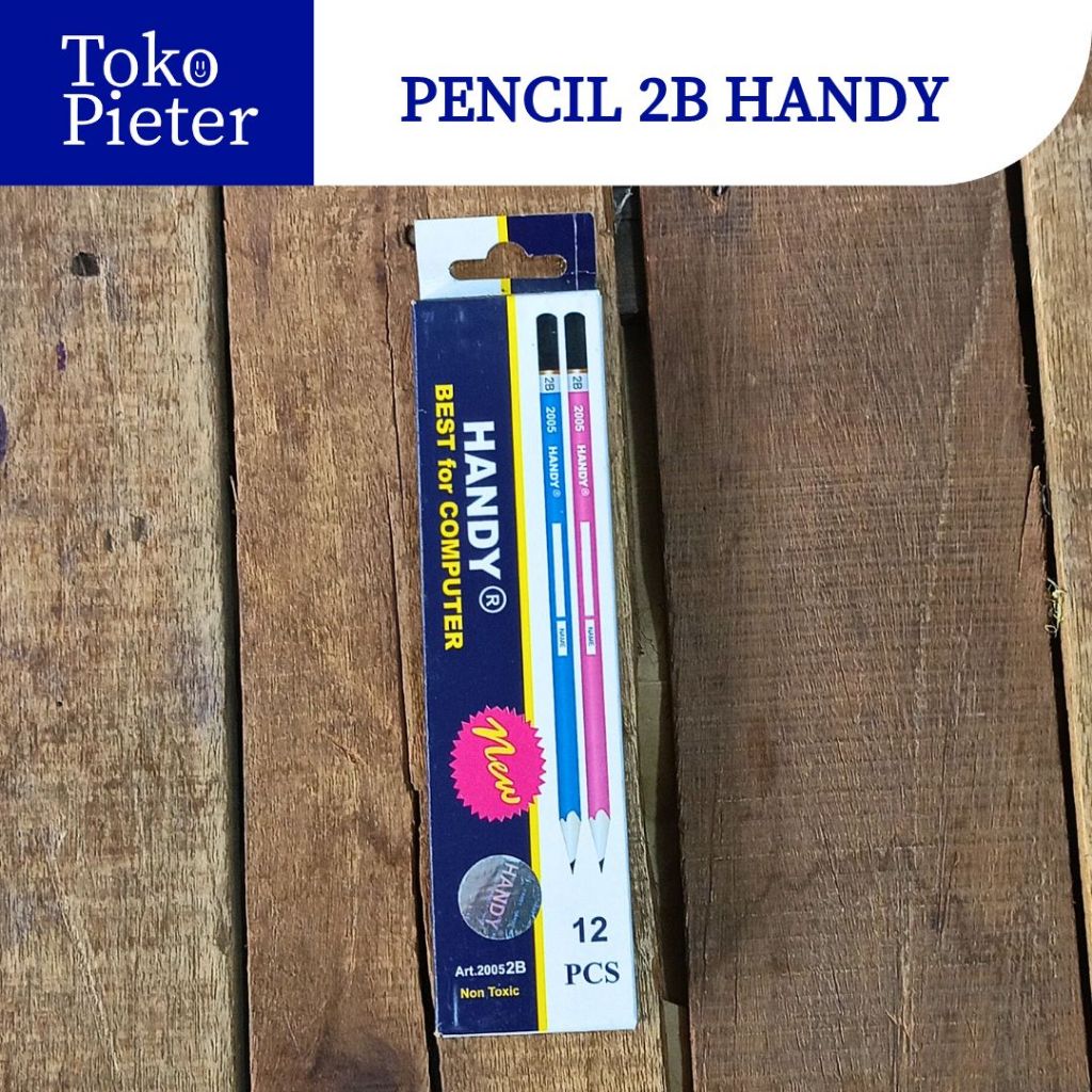 

(1PACK) PENSIL 2B HANDY / PENSIL GAMBAR SURABAYA