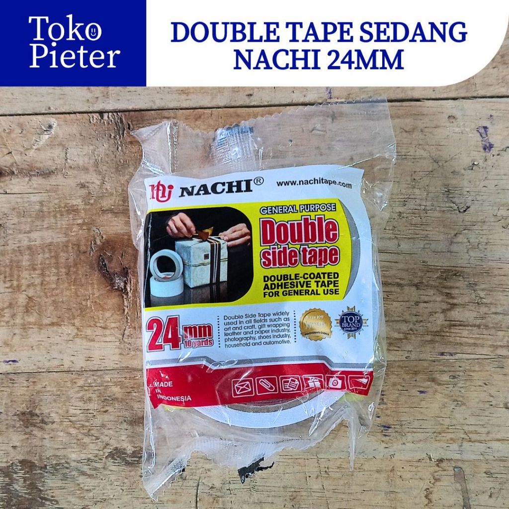 

(1PCS) DOUBLE TAPE NACHI TAPE 24MM SURABAYA