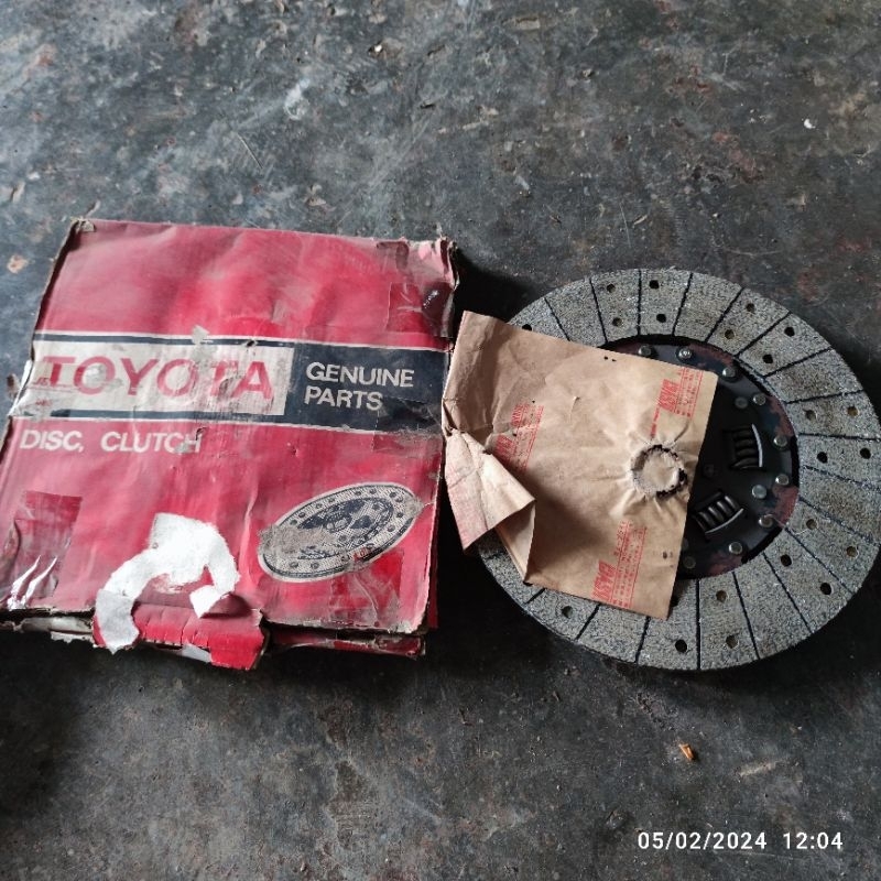 kampas kopling toyota truk DA 2D truck 2D DA110 DA115 disc clutch toyota teuk truck DA 2D buaya DA11