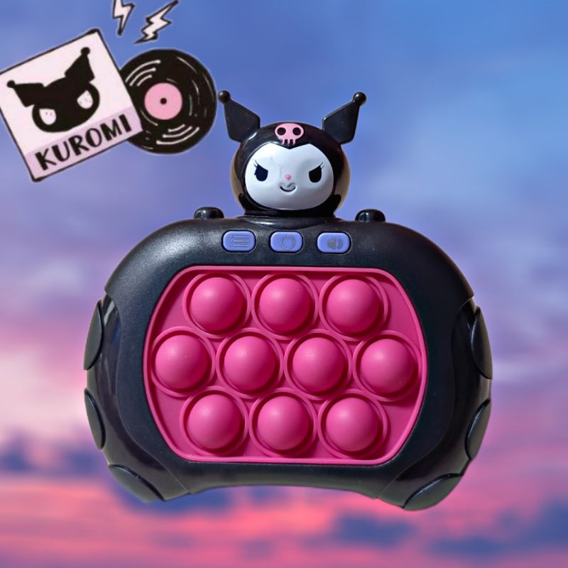 POP IT ELEKTRIK KUROMI MAINAN VIRAL SANRIO