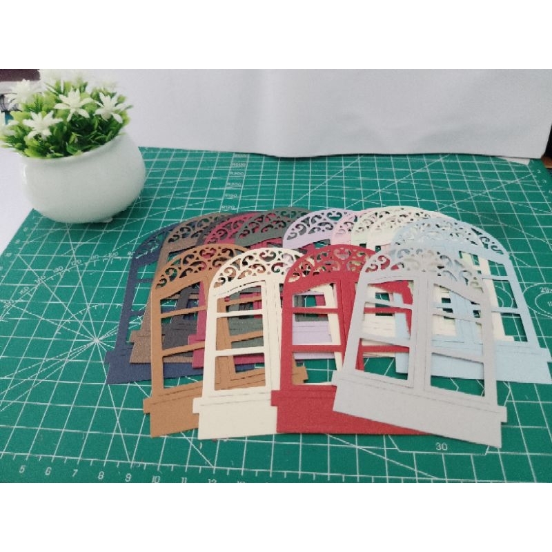

5 Pcs Bingkai Foto motif 2/Scrabbook/Dies Paper/Cutting Paper