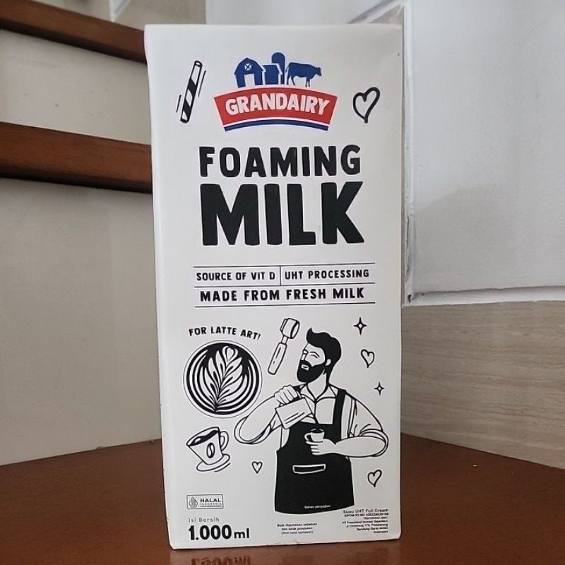 

GRANDAIRY Foaming Milk UHT full cream