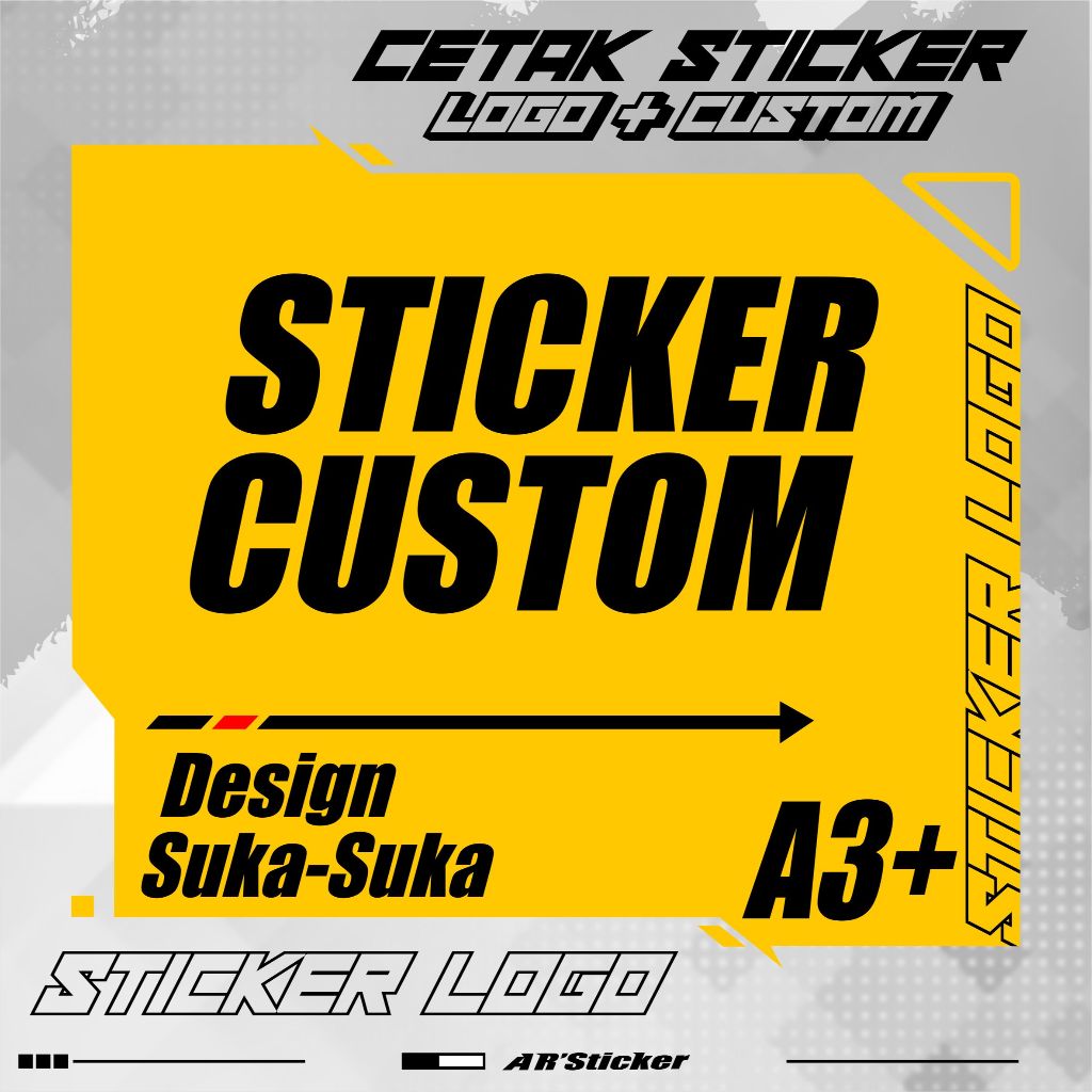 

CETAK A3+ LEMBARAN DESAIN SENDIRI, BAHAN HOLOGRAM, VINYL , CHROME LAMINASI GLOSSY DAN DOFF